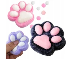 SQUISHY CAT'S POW ANTISTRESS CAT SMASH MOCHI 7CM SPALVOS