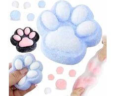 SQUISHY CAT'S POW ANTISTRESS CAT SMASH MOCHI 7CM SPALVOS