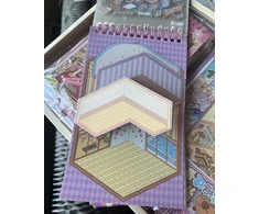 SquishySquishies Antistresinis lipdukas STICKERS TIK TOK HOUSE CAPIBRA
