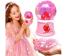 Squishysquishies GELIO ŽAISLAS SLIME GLITTER BALL JUTIKLIO MASĖS GALAXY