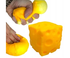 Squishysquishies GNIOTEK SQUISHY antistresinis sūris su plastikine mase PUTOMAS IS ADHD