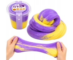 SquishySquishies PUTOLAS, polimerinio plastiko masė puodelyje, 5 cm, ĮVAIRIŲ SPALVŲ