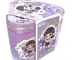 SquishySquishies SLIME 3Pack SPENTED GRAPE KAWAII antistresinis rinkinys iš 3 dalių