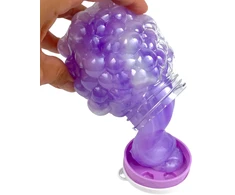 Squishysquishies Slime GALAXY PERŁOWY masa SENSORYCZNA WINOGRONO
