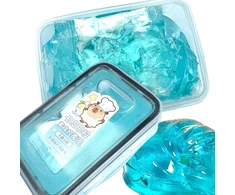 Squishysquishies SLIME KAPIBARA Z POSYPKĄ SENSORYCZNĄ - IS KREATYWNA ZABAWA