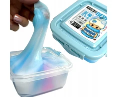 SquishySquishies SLIME plastikinė pasta BLUEBERRY MACARON Sensory