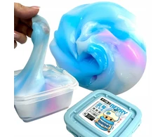 SquishySquishies SLIME plastikinė pasta BLUEBERRY MACARON Sensory