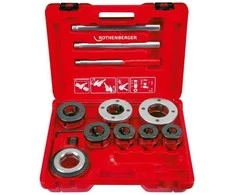 Sriegpjovių rinkinys su terkšle ROTHENBERGER Super Cut 3/8"-2"