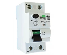 Srovės nuotėkio relė Promfactor FPR1-63 2P 40A 0,03A