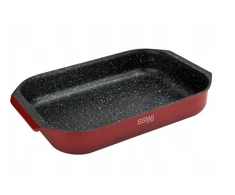 SSW Aliumininė keptuvė 34,5x24,5 cm BBQ CHEF raudona