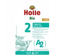 ST A2 KARVĖS PIENAS 2 KITAS KŪDIKIAMS PO 6 MĖNESIŲ EKOLOGINIS 400g - HOLLE