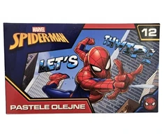 St. Majewski Aliejinės pastelės Spiderman 12 spalvų