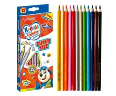 St. Majewski Bambino mokyklos pieštukų kreidelės THICK GRAPHITE Super Size