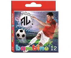 St. Majewski Bambino Robert Lewandowski kreidelės, 12 spalvų