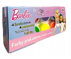 St. Majewski Barbie plakatiniai dažai, 10 spalvų
