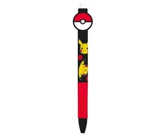 St. Majewski Ištrinamas rašiklis "pokemon" su minkšta rankena, 0.5mm, mėlynas