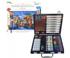 St. Majewski Loozz Art Deluxe rinkinys su 53 dailės priemonėmis