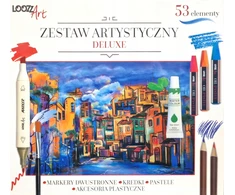 St. Majewski Loozz Art Deluxe rinkinys su 53 dailės priemonėmis