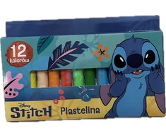 Keyroad St. Majewski Plastelino rinkinys 12 spalvų Lilo ir Stitch