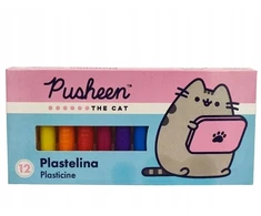 St. Majewski Plastelino rinkinys "pusheen the Cat" - 12 spalvų