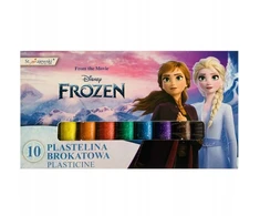 St. Majewski Plastelino su blizgučiais "frozen" - 10 spalvų
