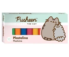 St. Majewski Plastilinas 12 spalvų su Pusheen personažu