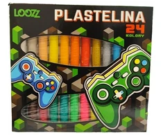 St. Majewski Plastilino rinkinys Loozz, 24 spalvos