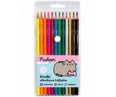 St. Majewski Pusheen pieštukiniai pieštukai, 12 spalvų