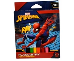 St. Majewski Spiderman flomasteriai, 12 spalvų