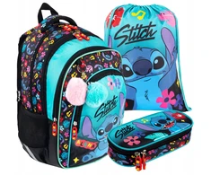 St. Majewski Stitch Mint Aloha 3 dalių mokyklinis komplektas