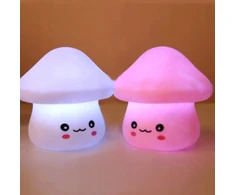 ST Mushroom Night lempa Silikono LED grybų lempa