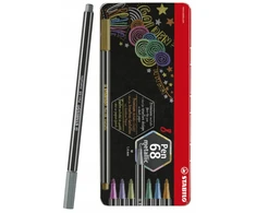 Stabilo Pen 68 Arty metaliniai flomasteriai, 8 vnt.