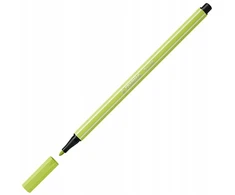 Stabilo Pen 68 flomasteris, 14 pastelinis, geltonas