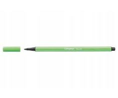 Stabilo Pen 68 flomasteris, 1mm, ryškiai žalias