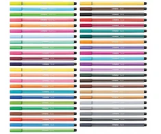 Stabilo Pen 68 žymeklis, turkio žalia, 1 mm