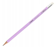 Stabilo Swano Pastel Hb pieštukas su trintuku, violetinis