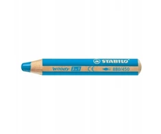 Stabilo Woody 3in1 pieštukas, mėlynas cyan