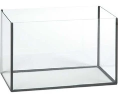 Stačiakampis stiklinis akvariumas Basic Flamingo 30x15x20cm