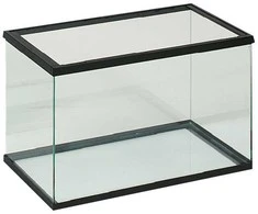 Stačiakampis stiklinis akvariumas Flamingo 30x15x20cm