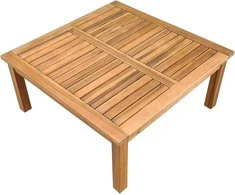Stalas Acacia 70x70x32 akacijų mediena
