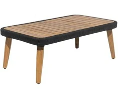 Stalas Suecia 90x50x38cm juodas
