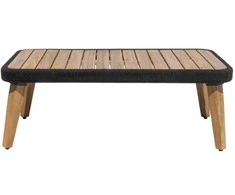 Stalas Suecia 90x50x38cm juodas