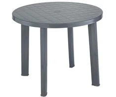 Stalas Tondo Progarden D90xH72cm plastikas/pilkas