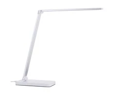 Stalinis LED šviestuvas BRILLIANT FLORENCE TL, 6W, 3000K,CCT,600lm,DIM,USB, Qi, baltos sp.