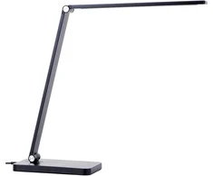 Stalinis LED šviestuvas BRILLIANT FLORENCE TL, 6W, 3000K,CCT,600lm,DIM,USB, Qi, juodos sp.