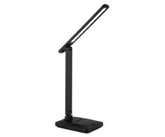 Stalinis LED šviestuvas GLOBO LORNA 3W CCT2800-6500K 270lm įkraunamas touch On/Off juodas