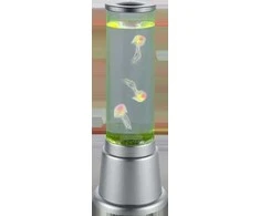 Stalinis LED šviestuvas REALITY JELLY, 6W RGB 5lm su dek skysčiu titano sp Ø12,5x36cm