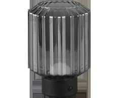 Stalinis LED šviestuvas REALITY LORD 1,5W 3000K 100lm įkraunamas juodos/sidabro spØ13x19cm
