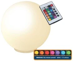 SpectorLight Stalinis LED šviestuvas SPECTOR LIGHT, 5 W, 2700 K, 350 lm, RGB+W, su pulteliu, Ø30 cm