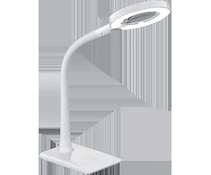 Stalinis LED šviestuvas TRIO LUPO, 5W 3500K 550lm su padidinimo stiklu baltas 35x13,5x30cm